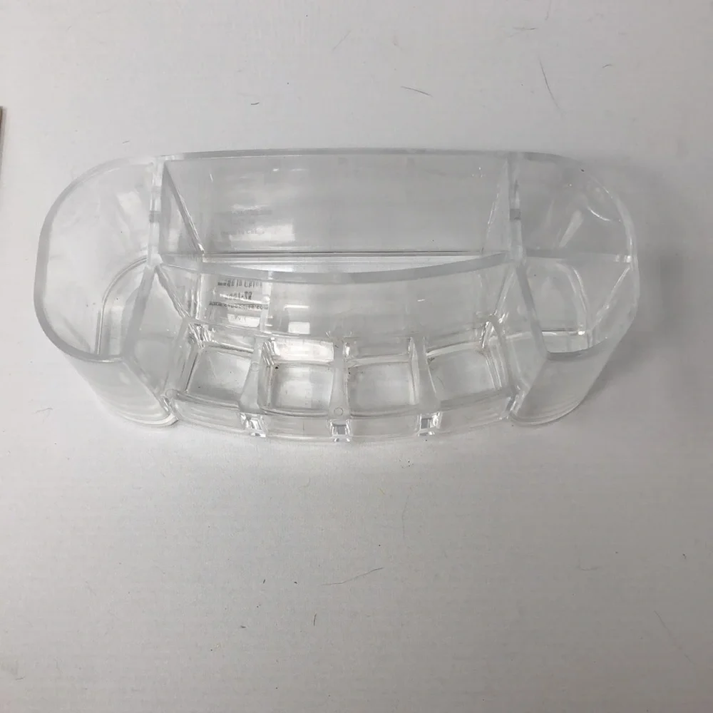 Acrylic clear make up organizer Approx. 7” x 2.75”T